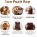 Cocoa Powder Fat reduced Alkalised Cocoa powder enhance Cocoa solubility in culinary applications such as Baking - 35.2 Oz - Buy Online on GoSupps.com