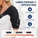 Buy Cordless Shoulder Heating Pad - Portable Electric Heated Wrap for Men & Women - Hot Cold Modes - Left & Right Shoulder - International Shipping Available - Buy Online on GoSupps.com