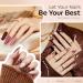 Modelones 24 Pcs Gel Nail Polish Set 20 Colors Nude Pink White Nail Polish Neutral Brown Glitter Gel Polish Set with Bond Primer Glossy & Matte Top Base Coat Soak Off LED Manicure Gifts White Glitter Brown - Buy Online on GoSupps.com