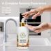Aromatherapy Luxury Liquid Hand Soap - Vegan & Moisturizing with Aloe Vera - Manhattan Bourbon Scent - 16 Oz for Bathrooms & Kitchen - Buy Online on GoSupps.com