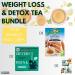 Detox Tea Bundle 48 Teabags with Dieters Drink Dieters Tea 30 teabags and Dalgety Effective Slimline Tea Herbal Infusion 18 Teabags Including Mint Retail Detox & Cleanse Guide - Buy Online on GoSupps.com