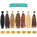 Human Hair Bulk For Braiding Highlight Deep Wave Boho Human Braiding Hair Unprocessed Human Hair Extensions For Micro Braids 24 Inch-100G 24 Inch 613# - Buy Online on GoSupps.com