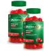 Berocca Energie Gommes – Everyday energy in fruity flavored erasers - Pack of 2 boxes of 60 erasers