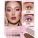 20 Colors Pink Eyeshadow Palette - Ultra-Fine High Pigment Long Lasting & Travel Size Makeup - Buy Online on GoSupps.com