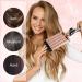 5 Barrel Curling Iron Wand - 0.6 Inch Ceramic Tourmaline Hair Waver with Dual Voltage - Perfect Waves for All Hair Types - Buy Online on GoSupps.com