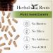 Herbal Roots Organic Reishi Mushroom Capsules - Made with Fruiting Bodies - Support Energy Vitality Immune & Heart Health - 60 Vegan Capsules - Buy Online on GoSupps.com