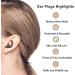 Soft Silicone Earplugs for Sleeping - 2 Pairs, NRR 33dB Noise Reduction, Reusable, Black - Perfect for Snoring, Sleep, Work, Concerts, Shooting, Travel - Dogdogkut - Buy Online on GoSupps.com