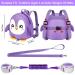 Accmor Toddler Harness Backpack Leash - Cute Penguin Kid Backpack with Anti Lost Wrist Link - Purple - Buy Online on GoSupps.com