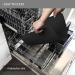 Buy Reopet Silicone Pet Feed Mats - Waterproof Dog & Cat Mats with Elevated Edges (60x40 cm - Black) for Easy Clean-Up - Buy Online on GoSupps.com