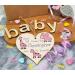 Personalized Plum Penguin Wooden Hanging Heart Plaque - Be Brave, Dream Big, Be Yourself | Pink Safari Animals Nursery Wall Decoration - New Baby Gift - Buy Online on GoSupps.com