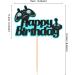 Ercadio 1 Pack Video Game Cake Toppers Blue Game On Level Up Cupcake Picks Game Happy Birthday Cupcake Picks for Game Theme Baby Shower Birthday Party Cake Decorations Supplies Pattern-6 - Buy Online on GoSupps.com