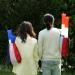 Coolchange Great France Fan Package for Football EM 2024 | 11-Part Set with Tricolore Cloak Flags Cheer Sticks & More for Women - Buy Online on GoSupps.com