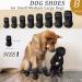 Waterproof Dog Boots 4 Pack for Small & Medium Dogs - Reflective Adjustable Straps | Durable Dog Shoes - Buy Online on GoSupps.com