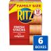 RITZ Fresh Stacks Original Crackers Family Size 6 Boxes, 1.11 lb - Pack of 6 - Buy Online on GoSupps.com