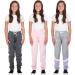 Hind 3-Pack Girls Sweatpants - Active Fleece Jogger Pants for Girls Athletics 14-16, Heather-Light Pink-Charcoal - Buy Online on GoSupps.com