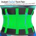 Medical Grade Back Support Brace for Pain Relief and Injury Prevention - Size Large Spring Green - Buy Online on GoSupps.com