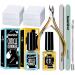 Cuticle Remover Tools Set with Cuticle Trimmer,Cuticle Pusher, Teenitor Cuticle Softener and Remover, Cuticle Oil, Nail File Buffer, Cuticle Nipper,Nail Care