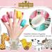 Kalolary 4 Boxes Children's Fingernails | Panda Bunny Pattern Press-On Nails Set with Glue - Perfect Gift for Girls - Buy Online on GoSupps.com