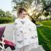 Silence Breastfeeding Cloth - 100% Cotton Nursing Cover & Poncho | Discreet & Comfortable Breastfeeding in Public (75x110 cm) - Shop Now! - Buy Online on GoSupps.com