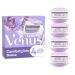 Gillette Venus Comfortglide Breeze Blade Refills X4, For Women, 3 Blades