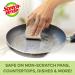 Scotch-Brite Greener Clean Scrub Sponges - 6 Count, Non-Scratch Natural Sponges for Kitchen, Bathroom, and Household Cleaning - Safe for Non-Stick Cookware - Buy Online on GoSupps.com