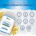 Omega 3 Fish Oil 2200mg & Vitamin D3 2000IU - 250 Capsules | High Strength 1100mg Fish Oil, EPA 720mg & DHA 480mg | Over 4 Month Supply - Buy Online on GoSupps.com