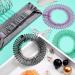 9-Piece Full Circular Stretch Comb Set - Flexible Plastic Hairband Holder for Women & Girls (Multicolor) - Buy Online on GoSupps.com