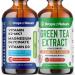 Drops Of Nature Green Tea Extract Liquid Drops (Pineapple 60mL) & Magnesium Glycinate with Vitamin K2 D3 Drops (Mixed Berry 60 mL) Vegan Gluten-Free Antioxidant & Daily Mineral Wellness Support