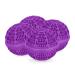Relaxdays Laundry Ball Plastic 50% Ceramic Purple 9.5 x 10.5 x 10.5 cm