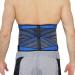 NEOtech Care Neoprene Back Brace - Double Straps Compression Support (XXXL Blue & Black) | International Shipping Available - Buy Online on GoSupps.com