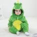 Doladola Unisex Kid's Crocodile Costume 24-30 Months - Flannel Animal Hooded Romper Jumpsuit - Buy Online on GoSupps.com