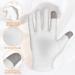 Sibba 2 Pairs Moisturizing Gloves and Socks for Overnight Healing - Repair Rough, Cracked, Dry, Chapped Skin - Touch Screen Compatible - Hand Spa Treatment for Eczema - Bedtime Lotion Infused - Set of 2 Pairs (Gloves & Socks) - Buy Online on GoSupps.com