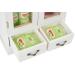 BRUBAKER 10-Piece Bath & Care Gift Set - Watermelon & Cucumber in Vintage White Cabinet | International Shipping Available - Buy Online on GoSupps.com