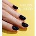 Long Lasting Halloween Black Nail Polish Strips - 20 Gel Nail Wraps | Easy Apply & Remove Salon Quality Nail Stickers - Buy Online on GoSupps.com