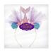Frcolor Glitter Mermaid Headband | Princess Hairband for Girls | Purple Tail Party Favors - Buy Online on GoSupps.com