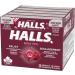 HALLS No Sugar Added Black Cherry Cough Drops Throat Lozenges Sore Throat Relief Mentho-Lyptus 9 Lozenges Cough Drops Black Cherry Singles (Full Tray) - Buy Online on GoSupps.com