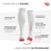 Diasports Runstars Compression Socks for Sports & Running | Premium Unisex Red/White Marathon & Triathlon Socks - Even Compression & Reinforced Heel - Buy Online on GoSupps.com