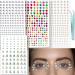 NOOEPC Face Gems Hair Gems Self-Adhesive Face Jewels Eye Jewels Rhinestones 3/4/5/6mm DIY Face Gems Stick on Hair Body Rhinestones Gems Crystals Pearls for Face Eyes Makeup Body Crafts