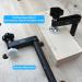 2-Pack Adjustable Extended Hold-Down Clamps for 20mm Woodworking Workbench - Durable Aluminum Alloy - Buy Online on GoSupps.com
