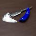 JOHNNY B. Professional Barber Straight Edge Razor - Blue | International Shipping Available - Buy Online on GoSupps.com
