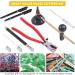 Mardatt 9 Pcs Glass Cutting Tool Set Kit Includes Adjustable Circular Glass Cutter  Glass Running Pliers with Rubber Tip  2mm-20mm Oil Feed Carbide Tip with 3 Bonus Blades for Mirrors Tiles Mosaic - Buy Online on GoSupps.com