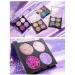 Quxunzzz 4 Colorful Eyeshadow Palette - High Pigmented Matte & Shimmer Glitter, Waterproof & Long Lasting - 3 Set - Buy Online on GoSupps.com