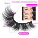 Geeneiya 3D Mink Wispy False Eyelashes - Natural Cat Eye Lashes with CC Curl Effect - Buy Online on GoSupps.com
