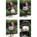 Kamay's Waterproof Mummy Diaper Bag | Chic Nappy Changing Tote | Dark Blue Unicorn Rainbow Design - Buy Online on GoSupps.com