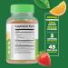 Turmeric Curcumin Gummy with Ginger & Black Pepper Extract 2000mg | Joint Pain Relief 90 Gummies | Vegetarian & GMO-Free - Buy Online on GoSupps.com