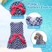 Petcute Elegant Dog Dress - Summer Tutu & Lace Skirt for Small Dogs - Cute Bowknot & Flower Design | XS Dark Blue & White - Buy Online on GoSupps.com
