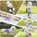 Demigreat Folter Trousers for Bitches - 3-Piece High-Suction Women's Bandages Dog Diapers Size Adjustable Purple - Buy Online on GoSupps.com