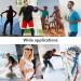 Tyqour 4 Pairs Silicone Glasses Brackets & Ear Pads - Anti-Slip Soft Elastic Holder for Sunglasses & Reading Glasses - Buy Online on GoSupps.com