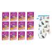 Pack of 12 Chicken Adult Dry Cat Food 300g - Complete dry pet food for adult cats 1+ 12x300g 3.6 kg Cat theme Single Oven gloves Chicken 1 count (Pack of 13)