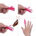 Gospire 10 Pcs Plastic Nail Clip for Gel Polish Remover - Pink - Buy Online on GoSupps.com